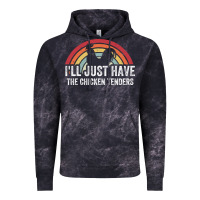 Cloud Black I'll Just Have The Chicken Tenders Vintage Hoodie - lanVoArt