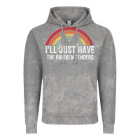 Cloud Rock I'll Just Have The Chicken Tenders Vintage Hoodie - lanVoArt