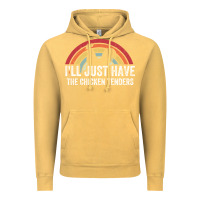Vintage Mustard I'll Just Have The Chicken Tenders Vintage Hoodie - lanVoArt
