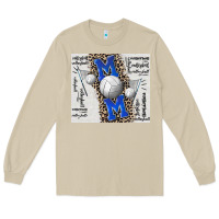 Mushroom volleyball mom blue mother's day Long Sleeve Tee - CowGirlArtShop