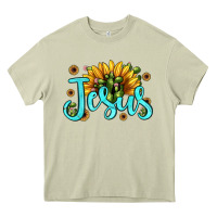 Mossy jesus sunflower Heavy Core Tee - JahusDesignShop