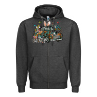 Charcoal Heather Happy Easter Zipper Hoodie - CowhideDigitalArt
