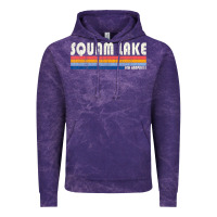 Cloud Purple Vintage 70S 80S Style Squam Lake Nh Vintage Hoodie - lanVoArt