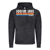 Vintage Black Vintage 70S 80S Style Squam Lake Nh Vintage Hoodie - lanVoArt
