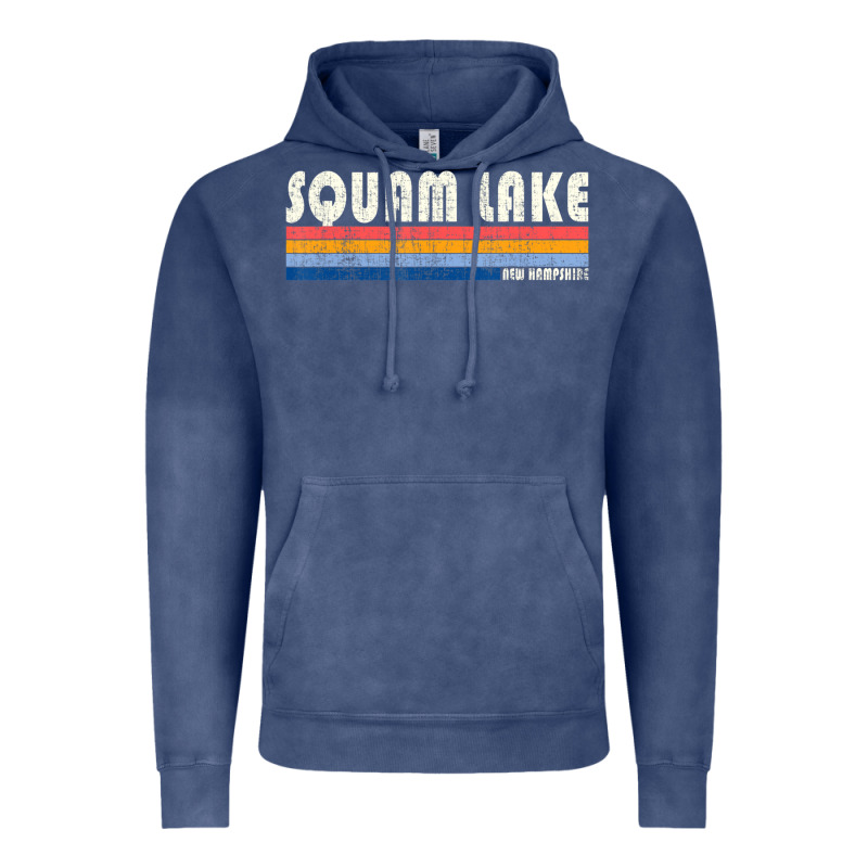 Vintage 70s 80s Style Squam Lake Nh Vintage Hoodie by lanVoArt | Teevron