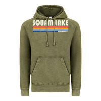 Vintage Olive Vintage 70S 80S Style Squam Lake Nh Vintage Hoodie - lanVoArt