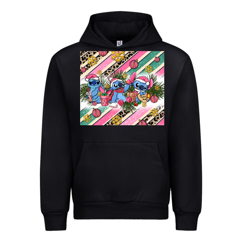 Pink Stitch  Christmas Urban Hoodie by AdoDesignShop | Teevron