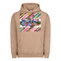 Pigment Burro pink stitch  christmas Urban Hoodie - AdoDesignShop