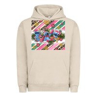 Pigment French Oak pink stitch  christmas Urban Hoodie - AdoDesignShop
