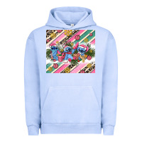 Pigment Grape Ice pink stitch  christmas Urban Hoodie - AdoDesignShop