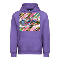 Tulip pink stitch  christmas Urban Hoodie - AdoDesignShop