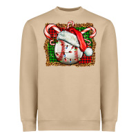 Mushroom baseball christmas Heavyweight Sweatshirt - FaDigitalArtStudio