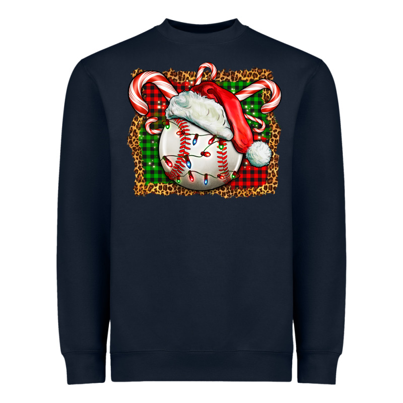Baseball Christmas Heavyweight Sweatshirt by FaDigitalArtStudio | Teevron