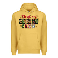 Antique Gold Christmas cookie crew Premium Hoodie - FaDigitalArtStudio