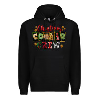 Black Christmas cookie crew Premium Hoodie - FaDigitalArtStudio