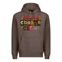 Coffee Christmas cookie crew Premium Hoodie - FaDigitalArtStudio