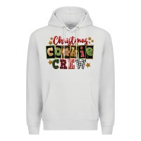 Dove Grey Christmas cookie crew Premium Hoodie - FaDigitalArtStudio