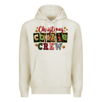 Oatmeal Heather Christmas cookie crew Premium Hoodie - FaDigitalArtStudio