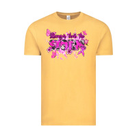 Vintage Mustard Stronger than the storm Cancer Awareness Vintage Tee - HowdyJamesFarm
