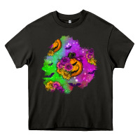 Asphalt halloween patch 1 Heavy Core Tee - BundleAndBundleShop