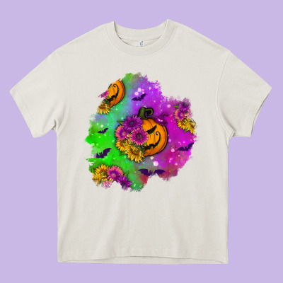 Halloween Patch 1 Heavy Core Tee Designed By Bundleandbundleshop