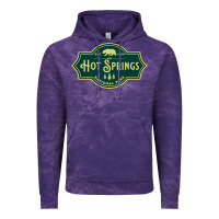 Cloud Purple Hot Springs National Park Arkansas Nature Bear Hike Outdoors Vintage Hoodie - lanVoArt