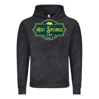 Vintage Black Hot Springs National Park Arkansas Nature Bear Hike Outdoors Vintage Hoodie - lanVoArt