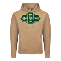 Vintage Coffee Hot Springs National Park Arkansas Nature Bear Hike Outdoors Vintage Hoodie - lanVoArt