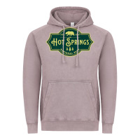 Vintage Zinc Hot Springs National Park Arkansas Nature Bear Hike Outdoors Vintage Hoodie - lanVoArt