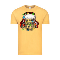 Vintage Mustard this is my Christmas movie watching Vintage Tee - Jasminsmagicworld