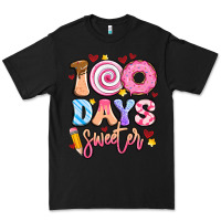 Black 100 days sweeter Premium Tee - Artiststas