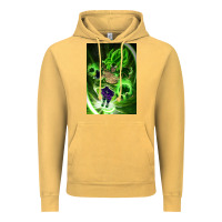 Vintage Mustard legendary broly supersaiyajin poster travel Vintage Hoodie - lanVoArt
