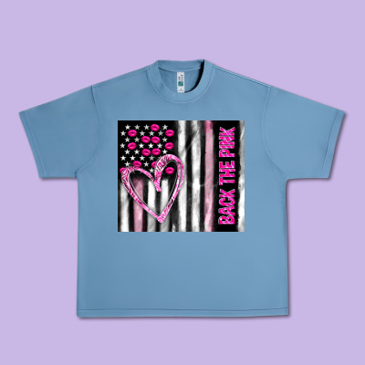 Back The Pink Urban Heavy Tee Designed By Tumblerdesignbyshophia