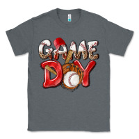 Charcoal Heather Game day Baseball Classic Tee - NancyCooperArtShop