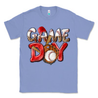Colony Blue Game day Baseball Classic Tee - NancyCooperArtShop