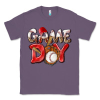 Lavender Game day Baseball Classic Tee - NancyCooperArtShop