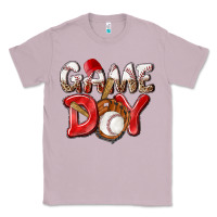 Lilac Game day Baseball Classic Tee - NancyCooperArtShop