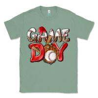 Sage Game day Baseball Classic Tee - NancyCooperArtShop