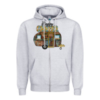 Happy Camper Zipper Hoodie | Teevron