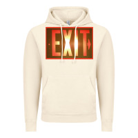 Vintage Artic exit sign   hippie Vintage Hoodie - lanVoArt