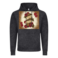Vintage Black fear is temporary regret is forever Vintage Hoodie - TumblerDesignByShophia