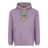Lavender fall pattern Heavyweight Hoodie - Artiststas