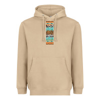 Mushroom fall pattern Heavyweight Hoodie - Artiststas