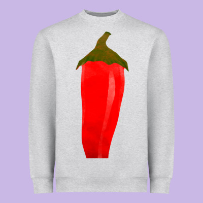 Chilli Pepper Fa Element Heavyweight Sweatshirt Designed By Fadigitalartstudio