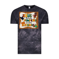 Cloud Black jesus flannel's pumpkins blessings Vintage Tee - TumblerDesignByShophia