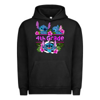 Pigment Black preview flower stitch  4th grade Urban Hoodie - AdoDesignShop