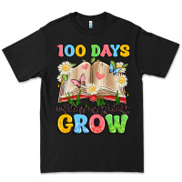 Black 100 days watching my students grow Premium Tee - Artiststas