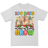 Dove Grey 100 days watching my students grow Premium Tee - Artiststas