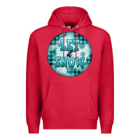 Cardinal let it snow Premium Hoodie - FaDigitalArtStudio