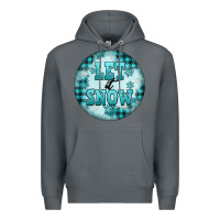Rock let it snow Premium Hoodie - FaDigitalArtStudio